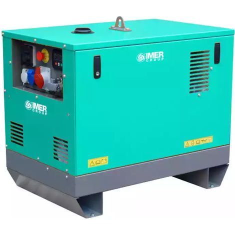 Groupe électrogène diesel insonorisé 5200 W – Moteur YANMAR 8,8 CV – Démarrage électrique – Autonomie 14,2 h à 3/4 puissance – Worms