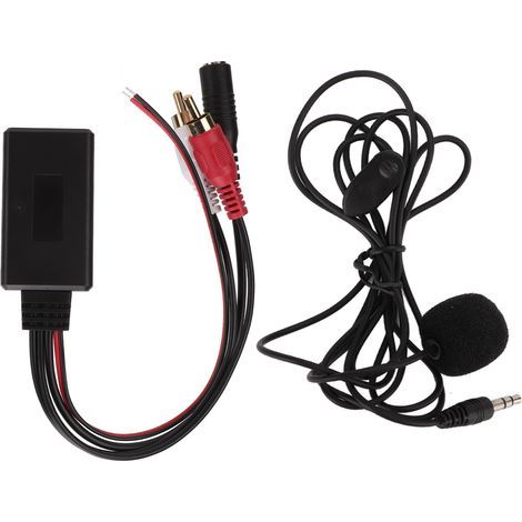 Kit Bluetooth 5.0 Filaire 1.5m pour Autoradio Clarion 2RCA avec Microphone Mains Libres (1/5)