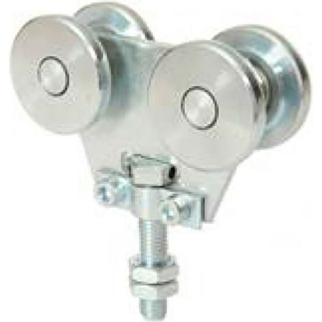 Monture à galets F-60 pour portes coulissantes suspendues ESTEBRO