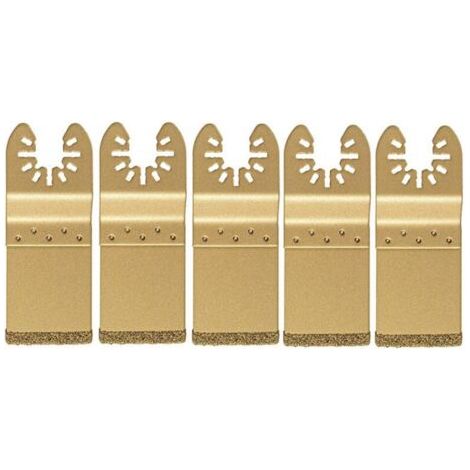 5 Stück Universelle Oszillierende Diamant-Sägeblätter /Set für die Freisetzung Passform Multi-Tool Klinge Schneide-Discs (1/5)