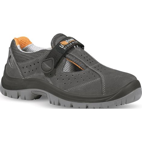 Sandale de sécurité MAGIC Taille 40 gris cuir S1P SRC EN20345 U.POWER (1/2)