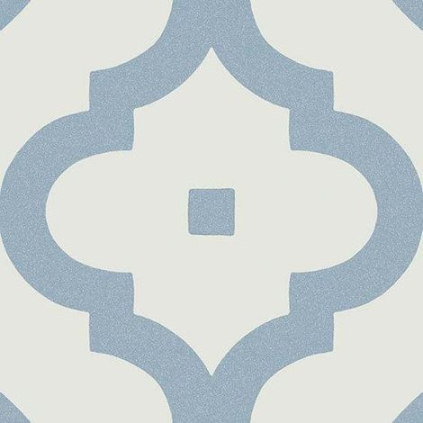 Vives Azulejos Y Gres – Carrelage en grès cérame 20x20 cm bleu géométrique – Finition mate – Résistant au gel – Compatible chauffage au sol – Pour intérieur et extérieur (1/5)