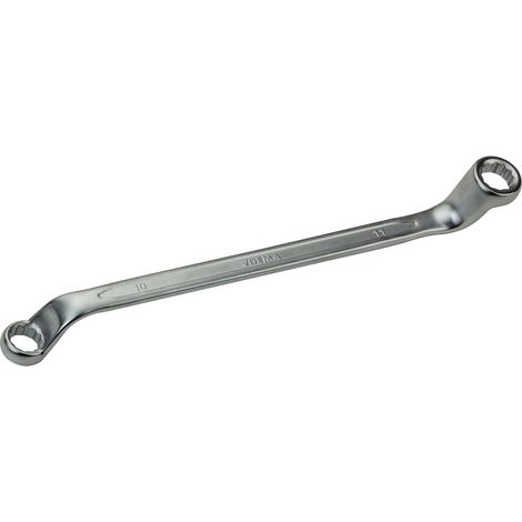 Doppel-Ringschlüssel tief gekröpft 75° 10x11 mm Ringschlüssel Schraubenschlüssel (1/2)