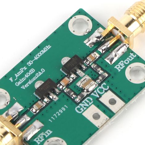 Hochfrequenz-HF-Verstärker 30-4000 MHz, 40 dB Verstärkung, für FM, HF und VHF/UHF (1/5)