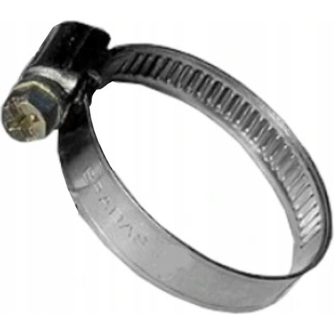 Abrazadera de tornillo sin fin de acero inoxidable de 12-22 mm Bradas