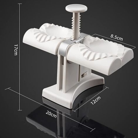 Machine À Raviolis - Double Tête - Acier Inoxydable 304 Et ABS - Pour Maison - 1 Pièce (1/4)