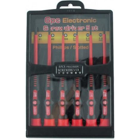 Alpha elettronica set 6 cacciaviti isolati 98-532 (1/2)