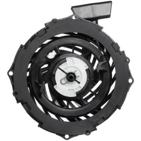 Démarreur à Rappel Briggs & Stratton 593959 pour Tondeuse 450E, 500E, 550EX - Diamètre 180 mm, Plastique Noir (1/4)