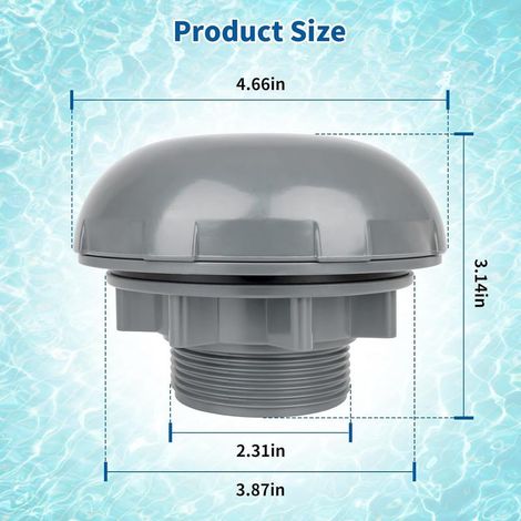 Lot de 3 tamis filtrants P6H1317 Compatibles BESTWAY, Coleman, Accessoire filtre piscine (1/4)