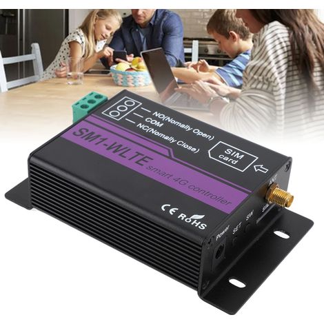 SM1 WLTE EA 4G Fernbedienung und Alarmsteuerung mit SMS und App für Türen und Temperatur/Luftfeuchtigkeit (1/5)