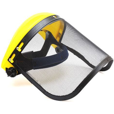 Casque de sécurité avec visière intégrale en maille pour débroussaillage et abattage Protection forestière et agricole (1/5)