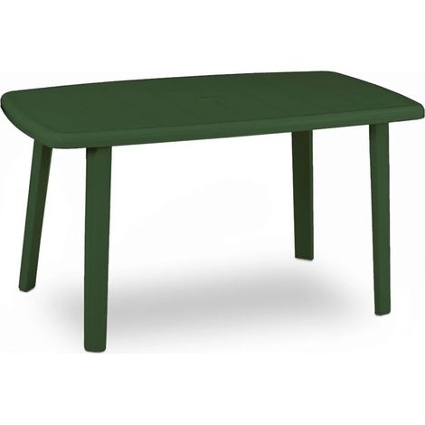 TAVOLO IN POLIPROPILENE 'CAYMAN' verde - BICA
