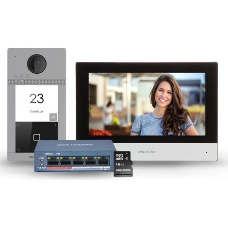 HIKVISION DS-KIS604-S VIDEO INTERCOM KIT