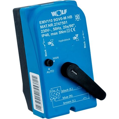 Wolf Motore presa On/Off EMV110 HB (230VAC), 2747501