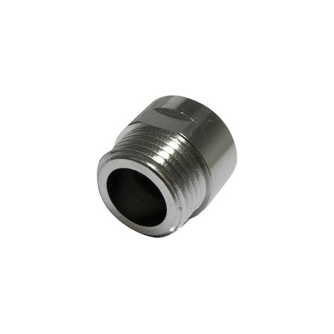 RIDUZIONE OTTONE CROMATO CON LIMITATORE DI PORTATA- MF 1/2- DH- pezzi 1