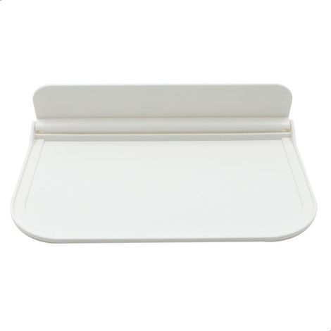 Etagere Salle Bain Pliable Autocollante 30x20cm sans Perçage (1/5)