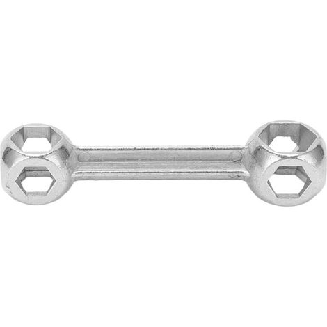 Clé à cliquet 10 en 1 pour vélo, 6‑15mm, portable et anti‑rouille pour réparation (1/5)