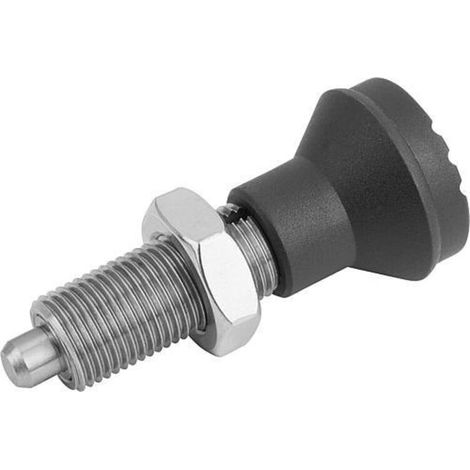 KIPP Arretierbolzen M10x1 Form H Edelstahl ungehärtet komp. (1/4)