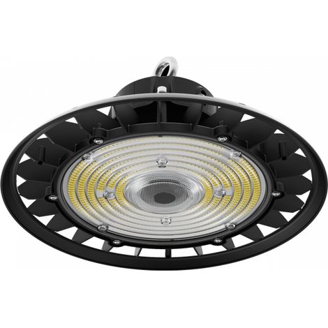 Lampe Industrielle LED Cloche 120/160/200W 160lm/W IP65 - 90 deg - Blanc neutre - 4000K (1/4)