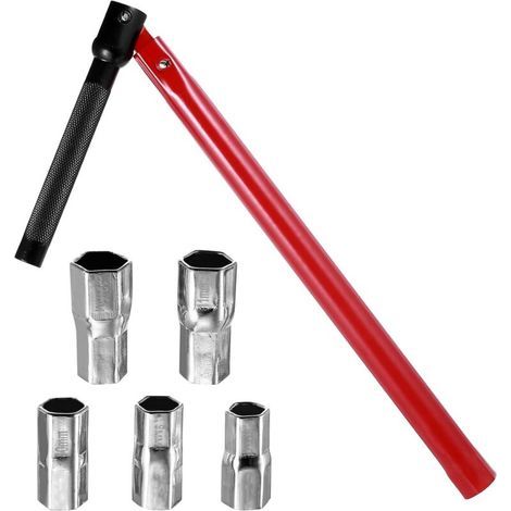 Lntyq 6 Pcs Cle pour Robinet Evier, 8-12 mm Clé à Robinet Evier, Clé Robinets, 13mm Outil pour L'installation de Robinets d'Évier (1/5)