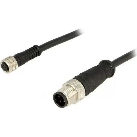 Molex 1200878074 - Sensor/Automation Cable - M12-M8 - male/female - 4 Pins
