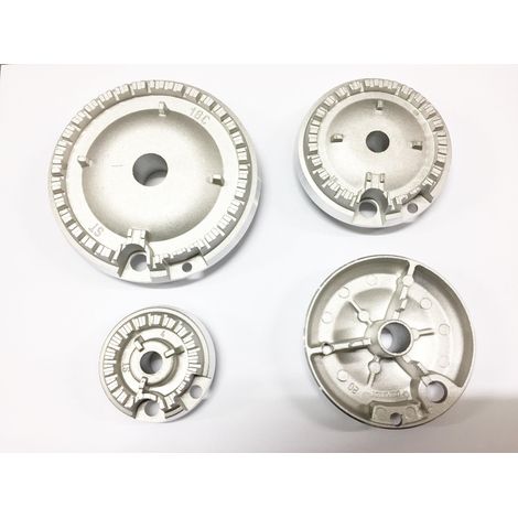 WHIRLPOOL IGNIS LA GERMANIA  BRUCIATORI BRUCIATORE 4 PZ CON  2 MEDI  B 1910 (1/2)