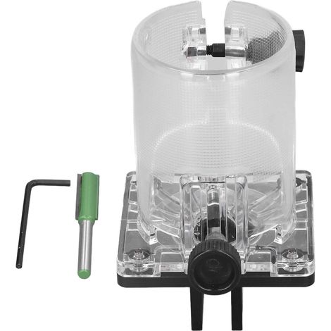 Support de défonceuse portative, base de connexion pour affleureuse électrique pour le rainurage et la sculpture du bois, 13-36 mm (1/5)