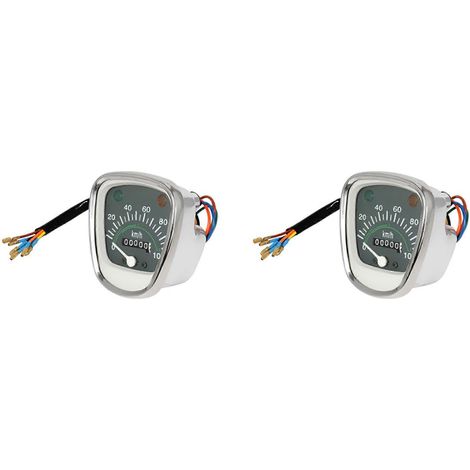 2X Compteur de vitesse/tachymètre/odomètre rétro pour Honda Passport Cub C50 C70 C90 C70MK3 - Instruments universels (1/5)