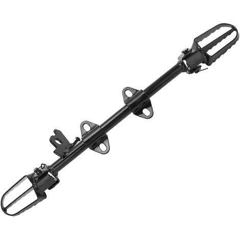 Fußrastenhalterung aus Stahllegierung, schwarz, Ersatz für CRF50 50cc 70cc 110cc 125cc Pit Bikes (1/5)