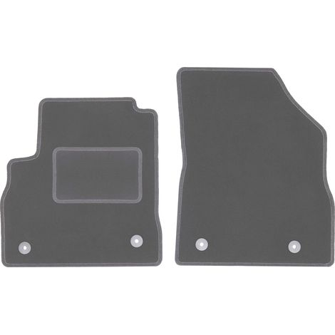 Alfombrillas delanteras para Opel Astra K sedán, hatchback, station wagon (2015-) grafito (1/5)