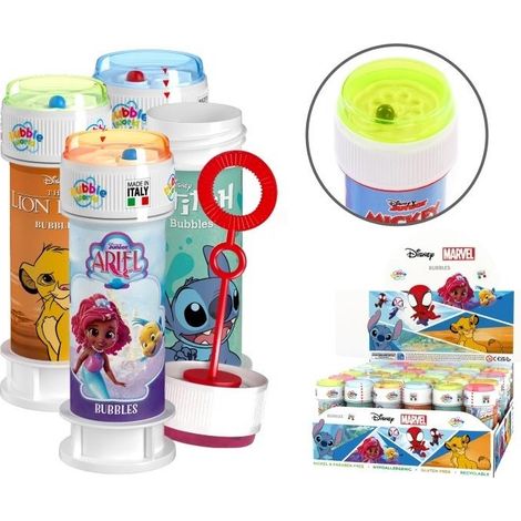 Bolle di sapone 60 ml Disney/Marvel (36 pezzi)