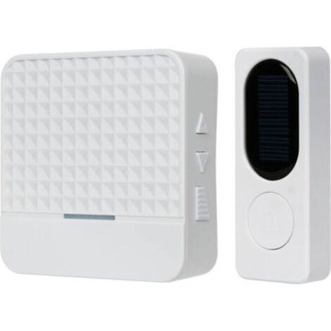 Sonnette solaire une à deux téléavertisseurs longue distance pour personnes âgées, sonnette sans fil étanche et auto-alimentée
