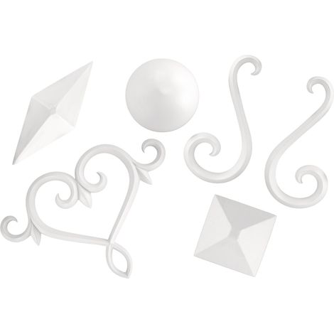 Segmente Stuckdekor Auswahl PU stoßfest Grand Decor: A694L (1/4)