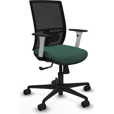 Chaise de bureau piqueras y crespo Yunquera blanche 120 kg (1/2)