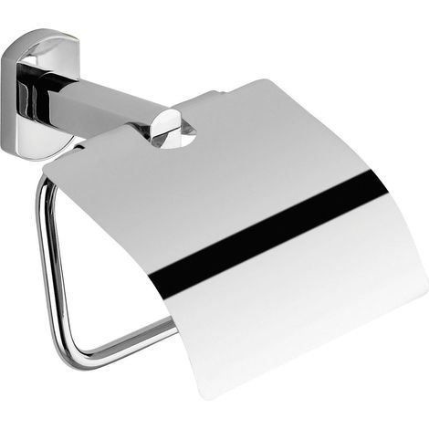 Portarotolo coperto da muro in acciaio inox e Cromall EP25 Gedy serie EDERA PLUS Cromato (1/2)