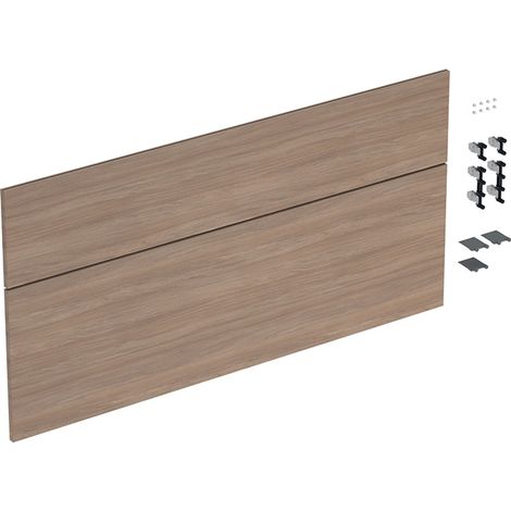 Ensemble de façades de tiroirs GE pour iCon pour WT B : 120 cm, chêne naturel