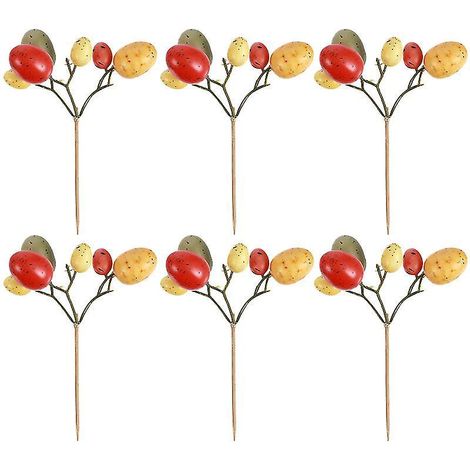 6 plants d'œufs de Pâques (1/3)