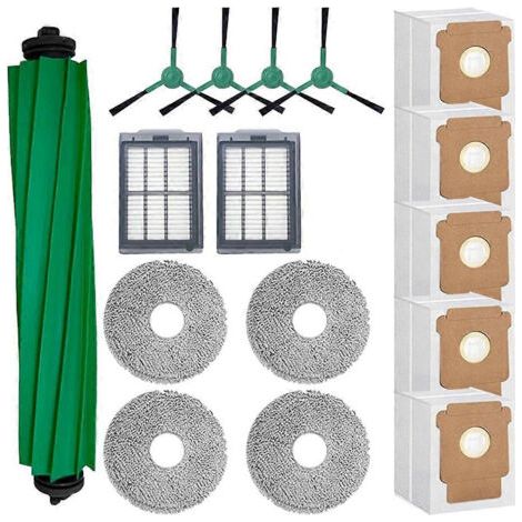 BARKBUSTERS Kit de pièces de rechange pour aspirateur robot iRobot Roomba Plus 405/505 Combo : brosse principale, filtre de nettoyage et sac à poussière. (1/5)