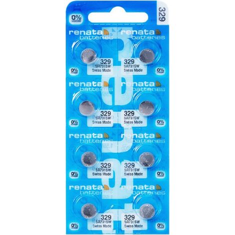 .8 Piles renata 329 SR731SW.
.
.