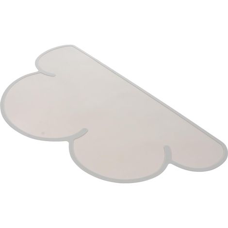 Tapis d'alimentation pour Garder Le Sol Propre Lors des Repas pour Chien en Silicone Antidérapant et Isolant Thermique, Tapis de Sol Solide pour Gamelles (1/5)