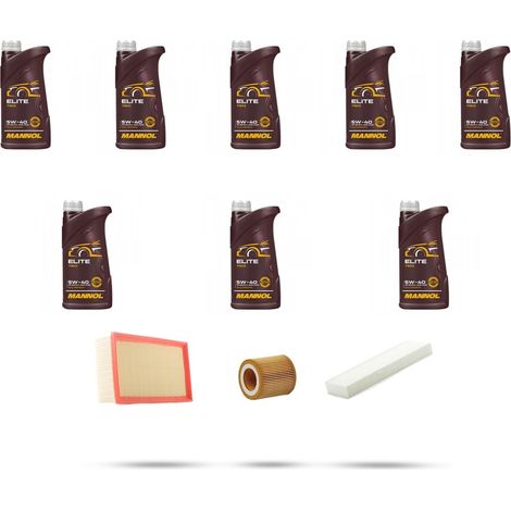 Kit tagliando 3 FILTRI e 8L OLIO compatibile con Porsche 911 (992) 3.0 Carrera 283kw dal 2019 (1/4)