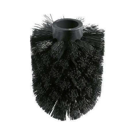 Grohe WC brosse de rechange 40791KS1 tête de brosse de rechange, noir velours (1/2)