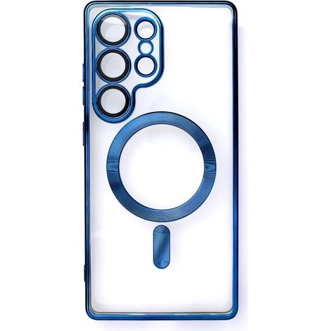 iPhone 16e galvanisierte Hülle mit MagSafe - Blau