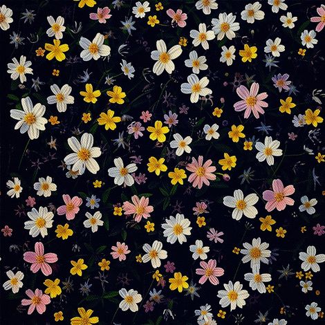 Tela decorativa para exteriores Oxford - Motiv Blumen I DX5606 (1/5)