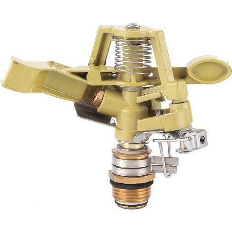 G1/2-Gewinde-Rotationssprühdüse aus Zinklegierung für die Garten- und Rasenbewässerung (1/5)