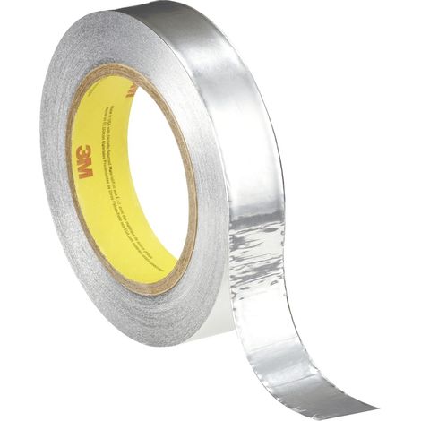 3M Weichaluminium-Klebeband 425, 0,12mm x 50mm x 55m, silber (1/2)