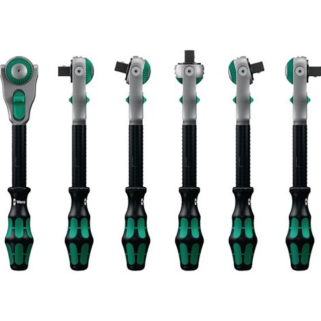 Wera  8000  B  SB  Carraca  Zyklop  con  arrastre  de  3/8"  -  073261 (1/5)