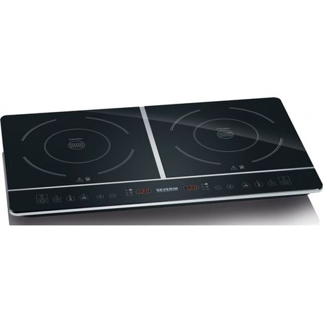 SEVERIN Réchaud Induction 2 feux 3400W - DK1031
