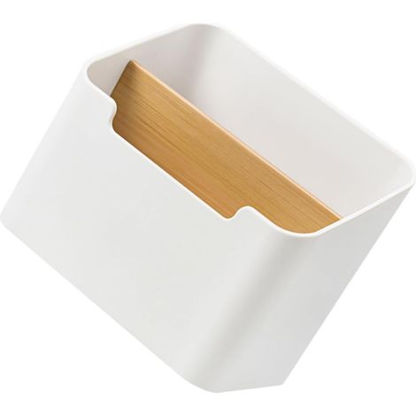 Organizador de escritorio de plástico con compartimentos, caja de almacenamiento para objetos pequeños. (1/5)