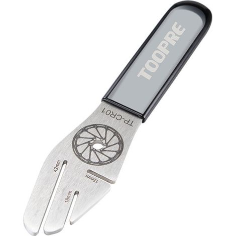 Llave para discos de freno y pedales de bicicleta, herramienta de reparación y ajuste.